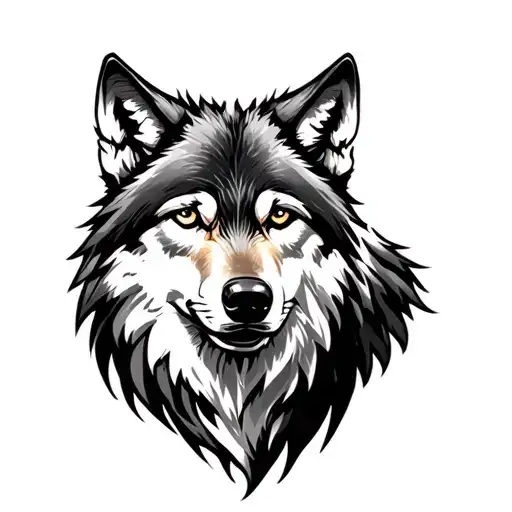 Wolf In The Mountains Sleeve