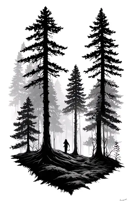 Forest Silhuette