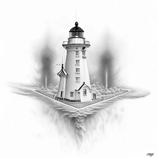 Lighthouse From Smoke