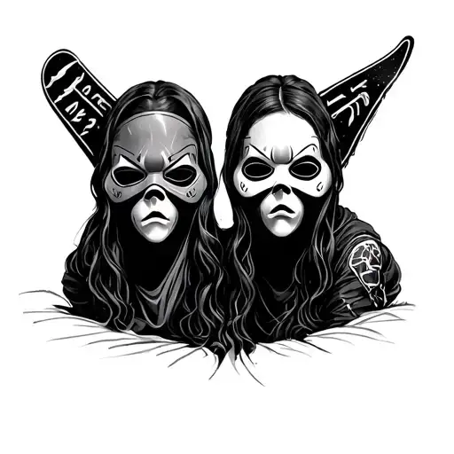 Hear No Evil See No Evil Speak No Evil With Ski Masks