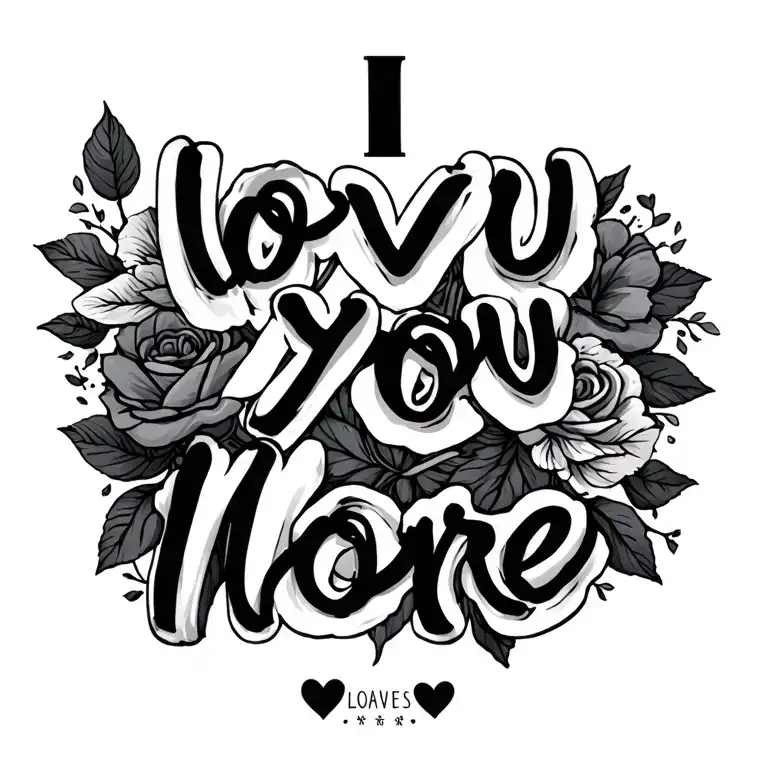 I Love You More