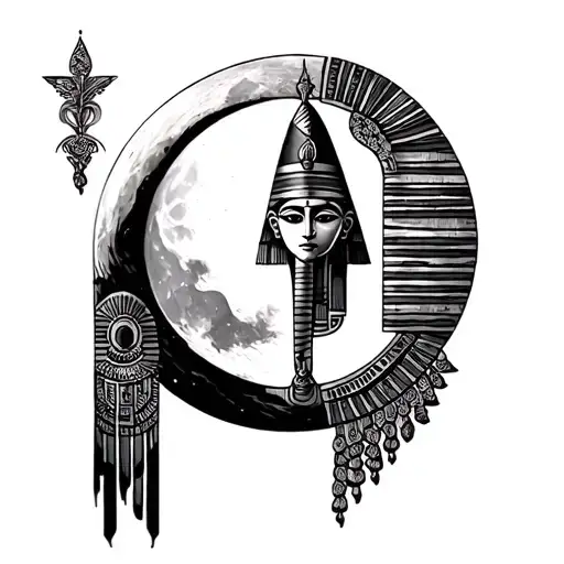 Egypt God Moon