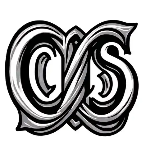 Initials Cbs In An Infinity Symbol