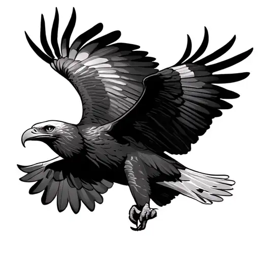 Eagle Flying