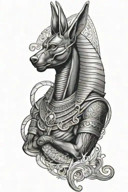Egyptian God Anubis