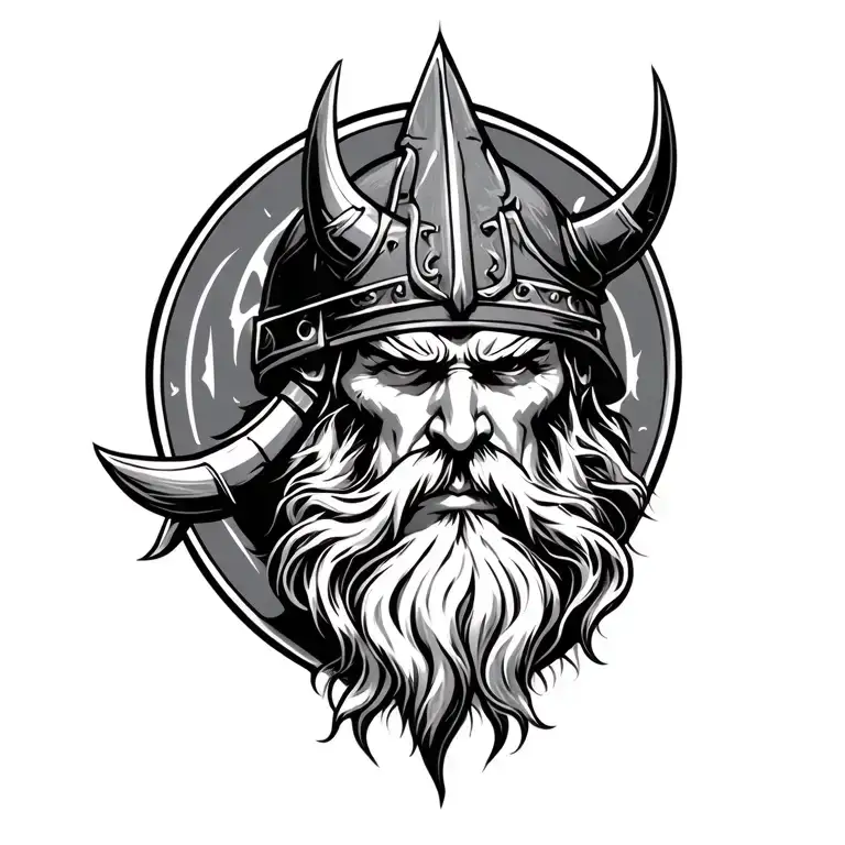 Viking Tatoo Design