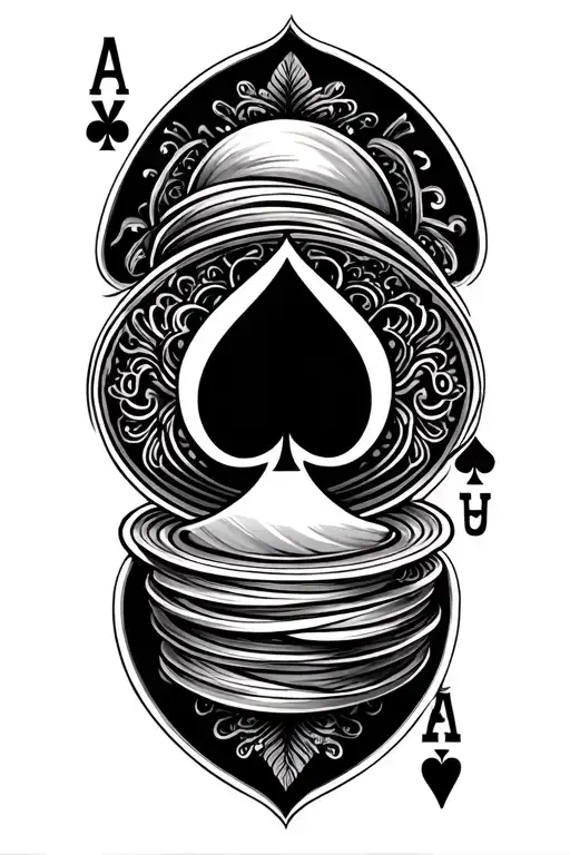 Deck Of Cards Being Shuffled