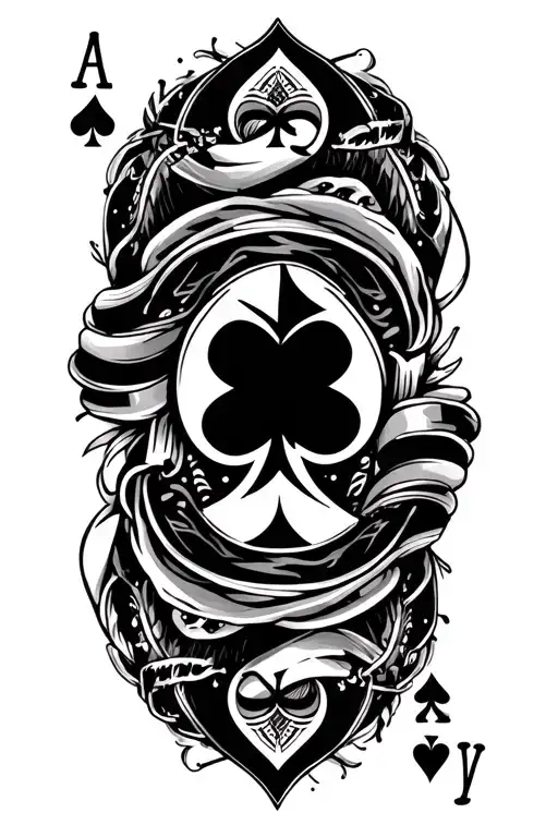 Deck Of Cards Being Shuffled