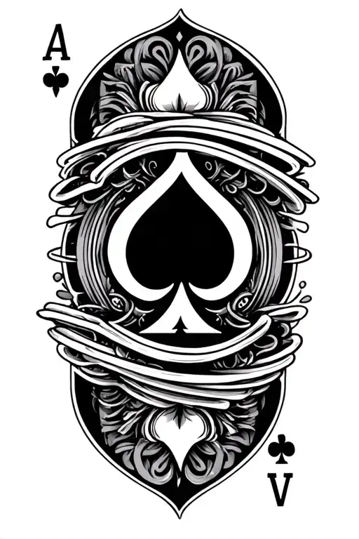 Deck Of Cards Being Shuffled