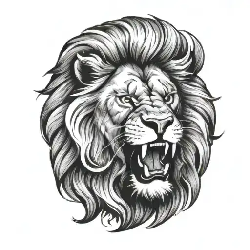 Lion Roaring