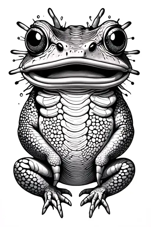 Bufo Alvarius Dmt With Chemistry Symbols