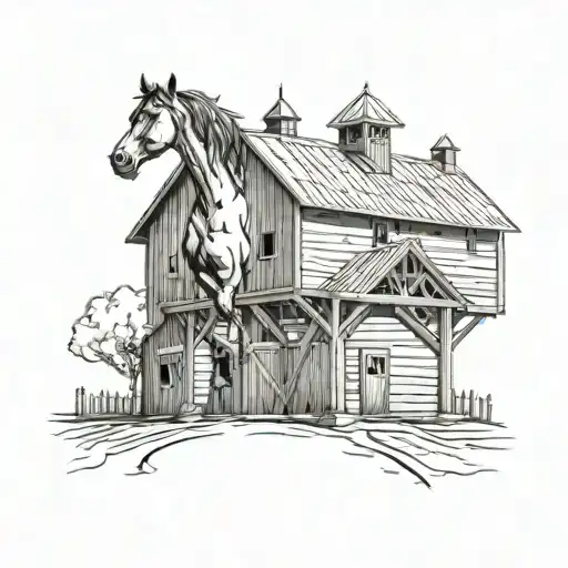 Horse Barn