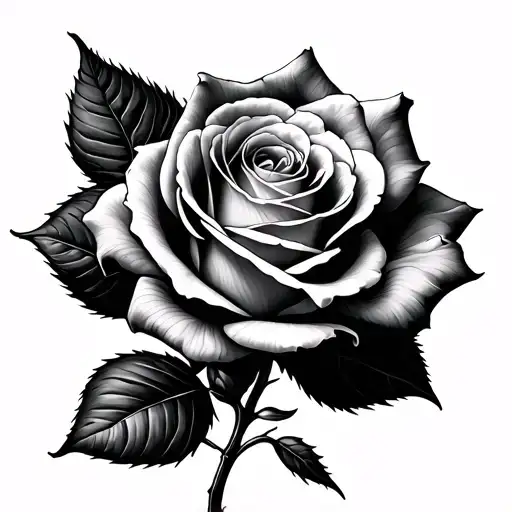 Wilting Black Rose