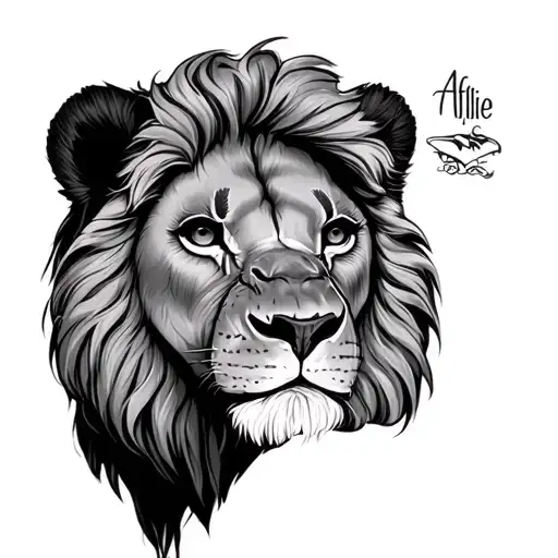 Dead Friend Alfie With Lion