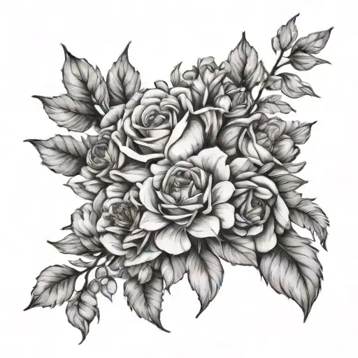 Birth Flower Bouquet