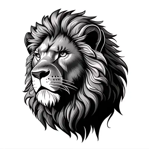 Lion Tatoo Based