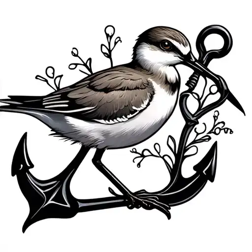 Anchor And Sandpiper