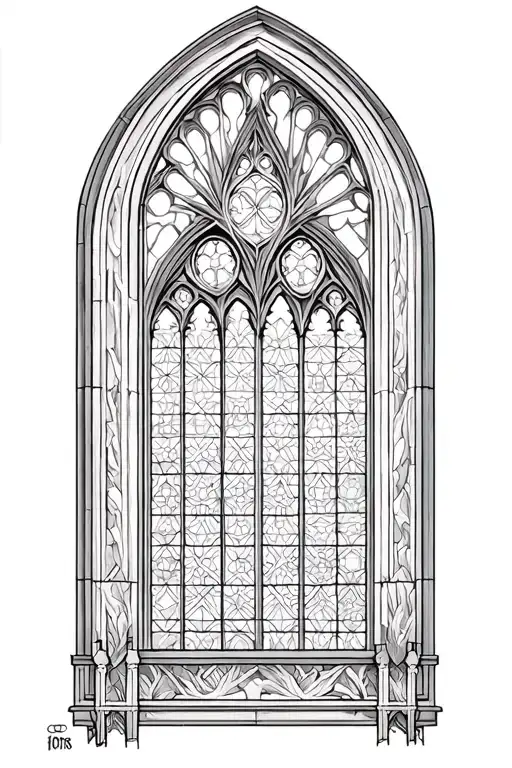Cathedral Window Long