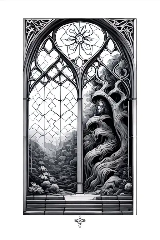 Cathedral Window Long