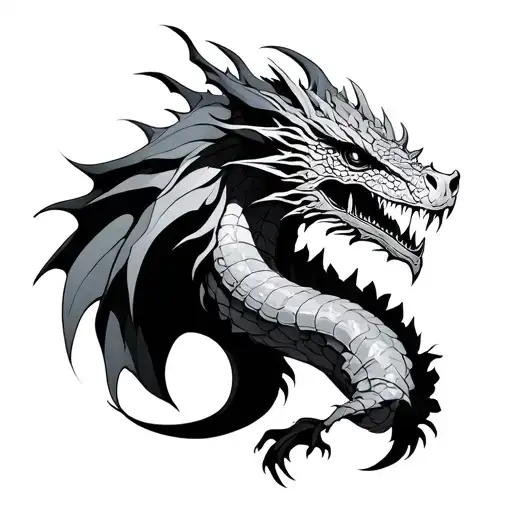 Mythology Death Dragon Wrapped