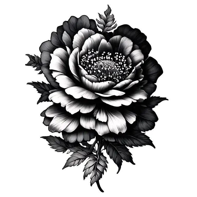 Birth Flower Intertwined