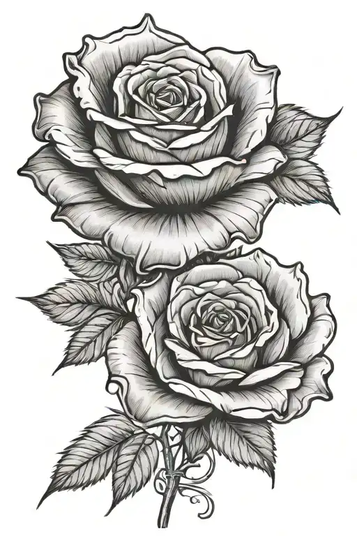 Rose Wrapped Loosely