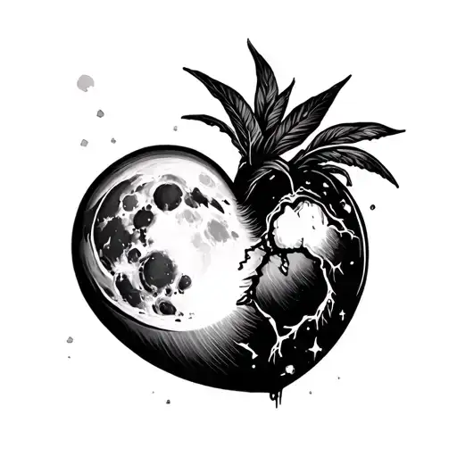 Heart Moon Bomb Rainbow