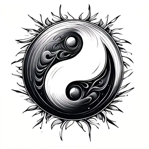 Good And Bad Yin Yang