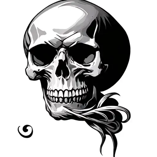 Twisted Skull Soft Shading