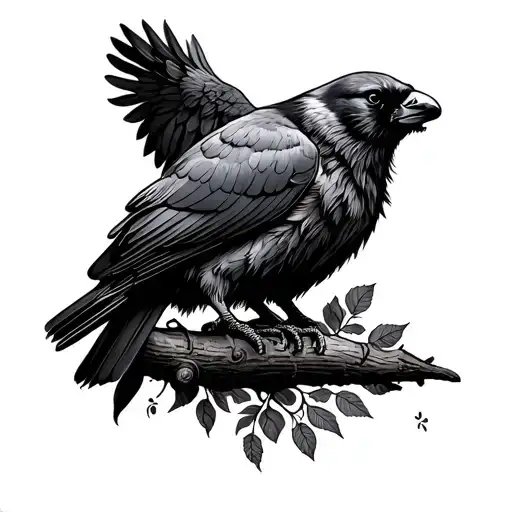 Bear Dove Crow