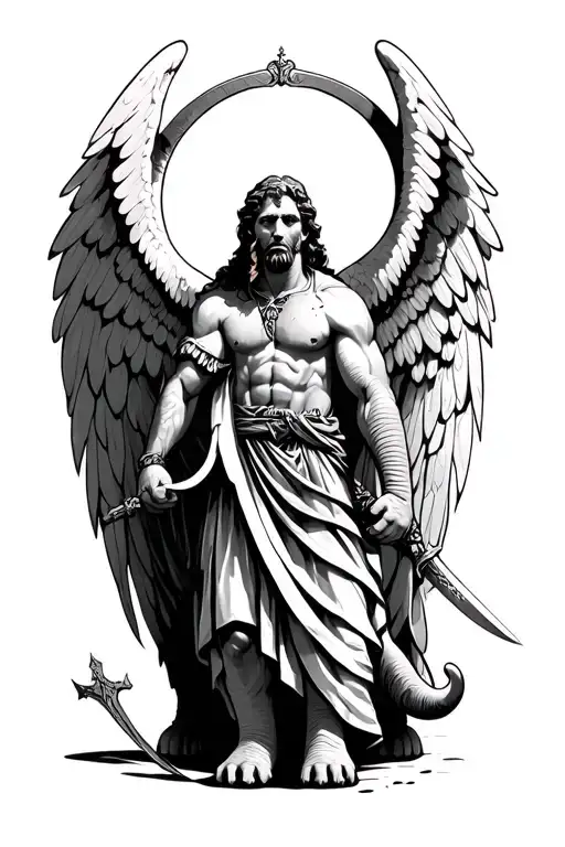 Smaller Wings And A Bit Bigger Elephant And Can He Have A Sword And Look More Like St Michael