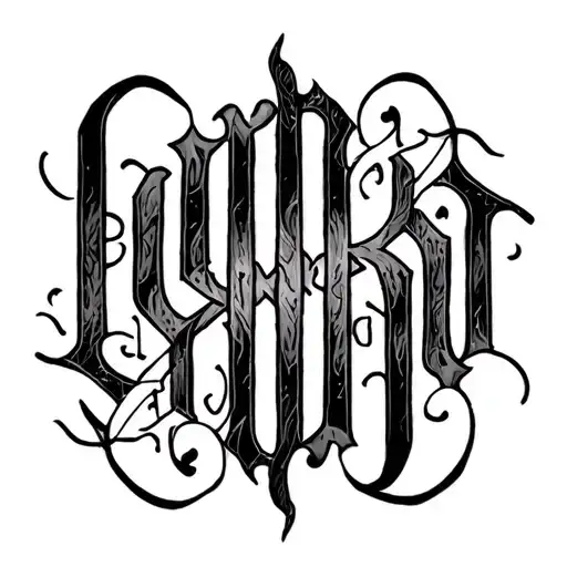 Two Word Ambigram Generator
