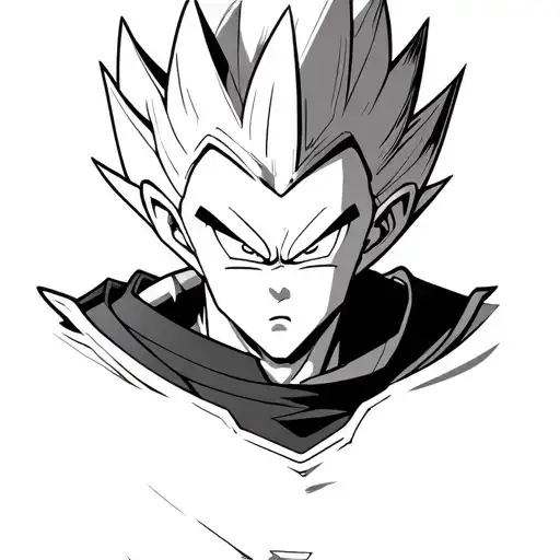 Vegeta Posing