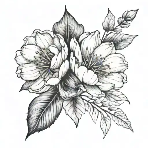 August And April Birth Flower