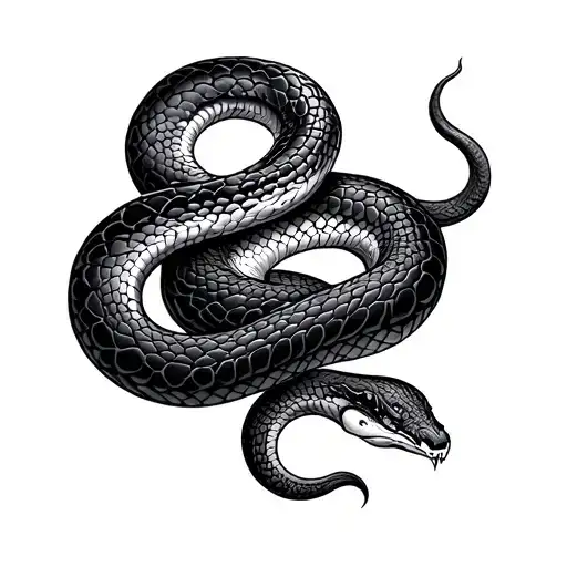 Long Snake Slithering