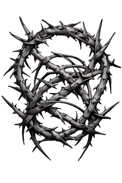 Crown Of Thorns Wrapped