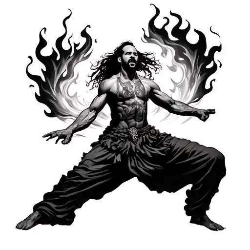 Dave Matthews Fire Dancer