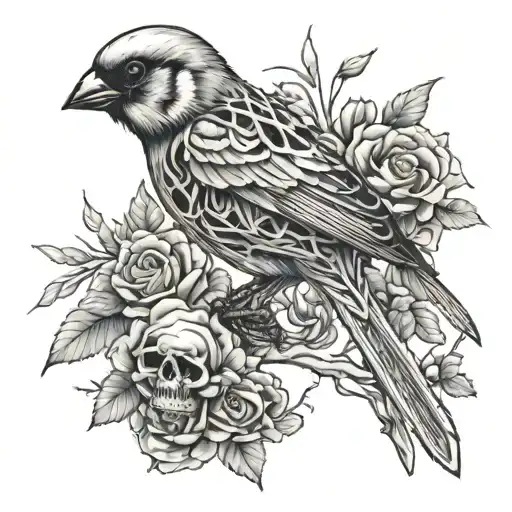 Sparrow Skeleton 11 22