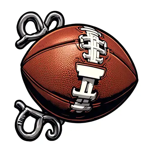 Y2k Travel Clef With Football