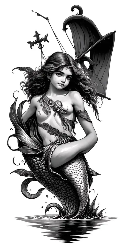 Peter Pan Never Land Lagoon With Pirates And Mermaids