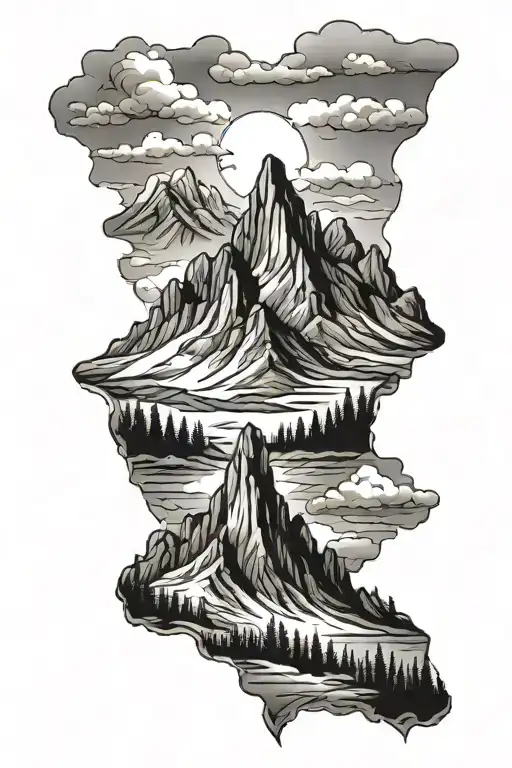 Three Sisters Mountain Peak