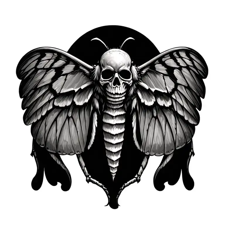 Death Moth Wings