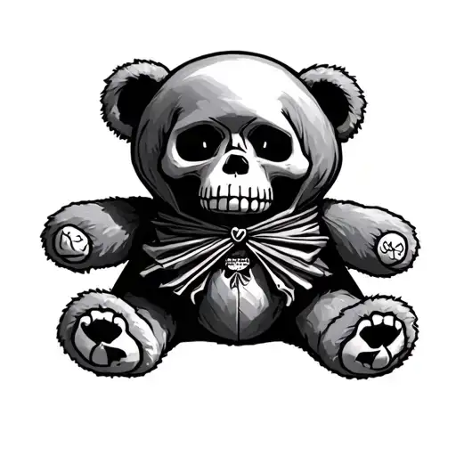Skull Reaper Teddy Bears
