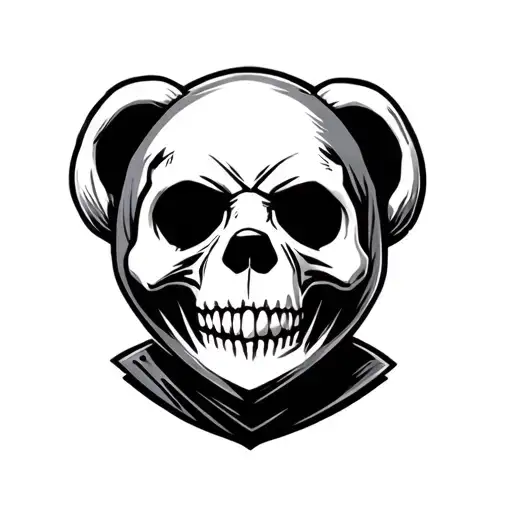 Skull Reaper Teddy Bear Army