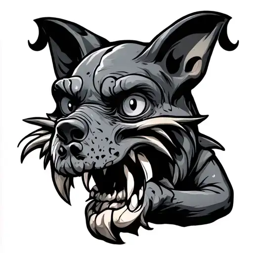 Stoned Cartoon Character