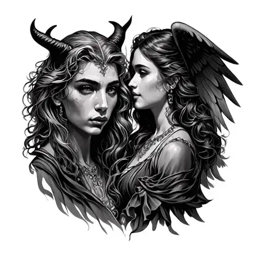 Long As That Devil On My Shoulder And My Angel Keep Talking - I've Got Options