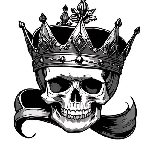 Crown And Skull