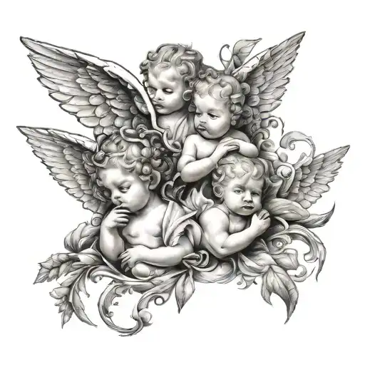 Baby Angels Forearm