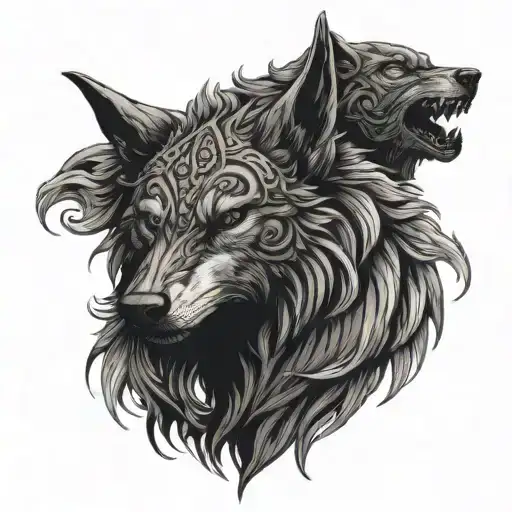 Fenrir Viking Norse Wolf