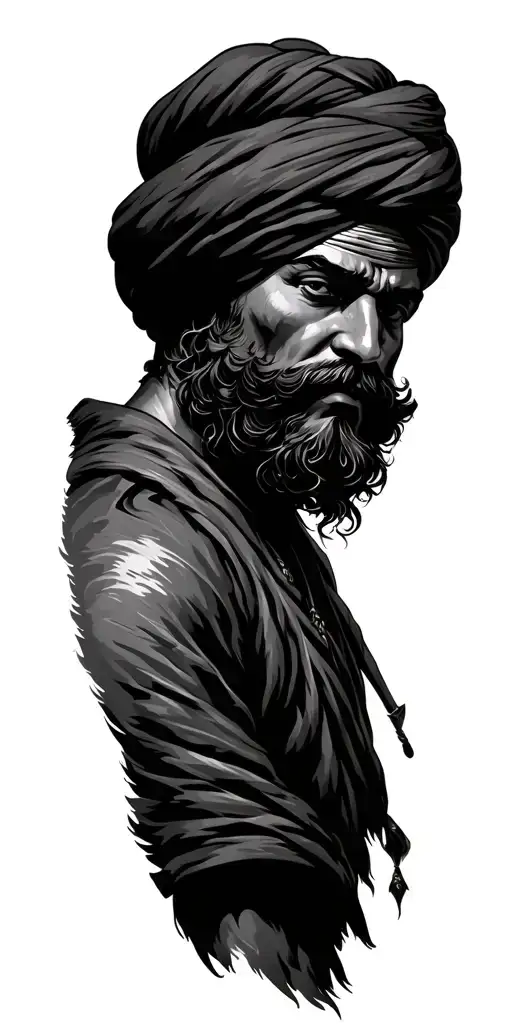 98 Punjabi Sikh Warrior